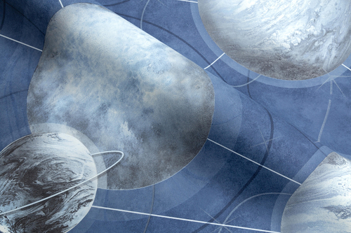 Обои 71987-46 Planets Palitra Home