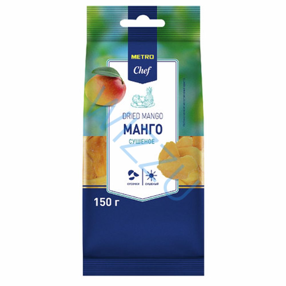 Манго сушеное МЕТРО 150гр