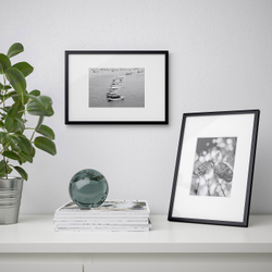 IKEA LOMVIKEN  (ИКЕА ЛОМВИКЕН)  -  Рамка - черная 21х30 см