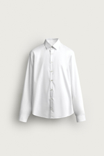 РУБАШКА SLIM FIT ИЗ ХЛОПКА — ZARA