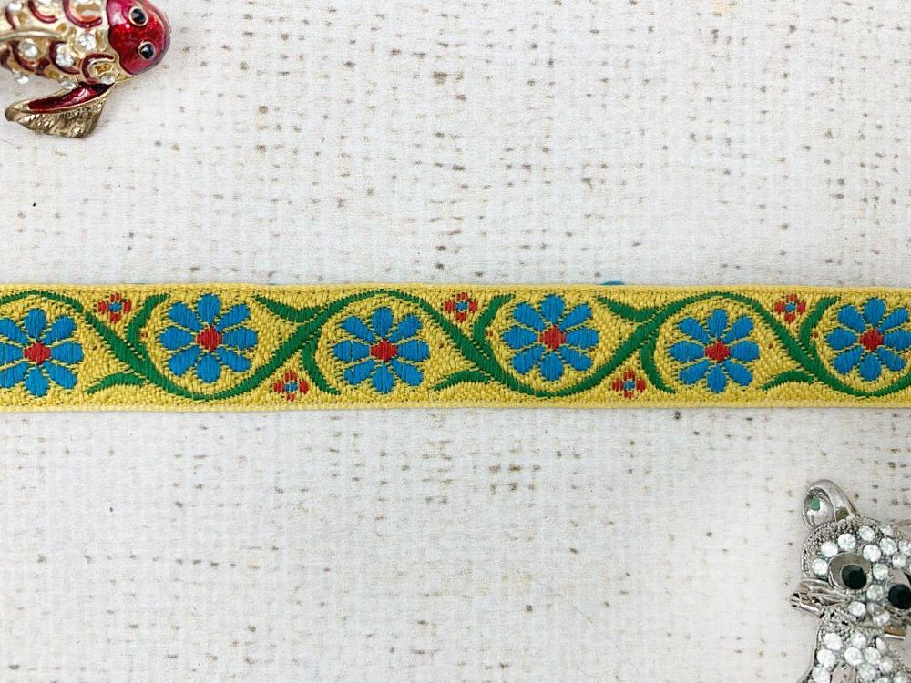 Тесьма жаккард, ш. 1,8 см