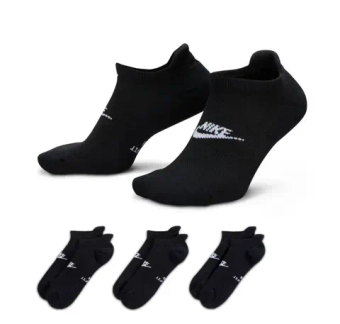 Теннисные носки Nike Everyday Elevated No Show 3P - black/white