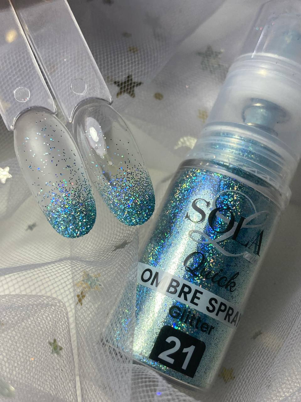 Sola Quick Ombre Dry Spray 21 - Сухой Спрей-омбре для градиента, 10мл