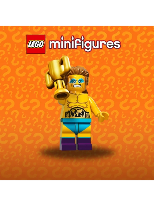 LEGO Minifigures series 15 серия 71011 Чемпион по рестлингу