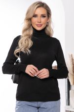 Водолазка "Зимняя история" (блэк) Б7847 LT Collection