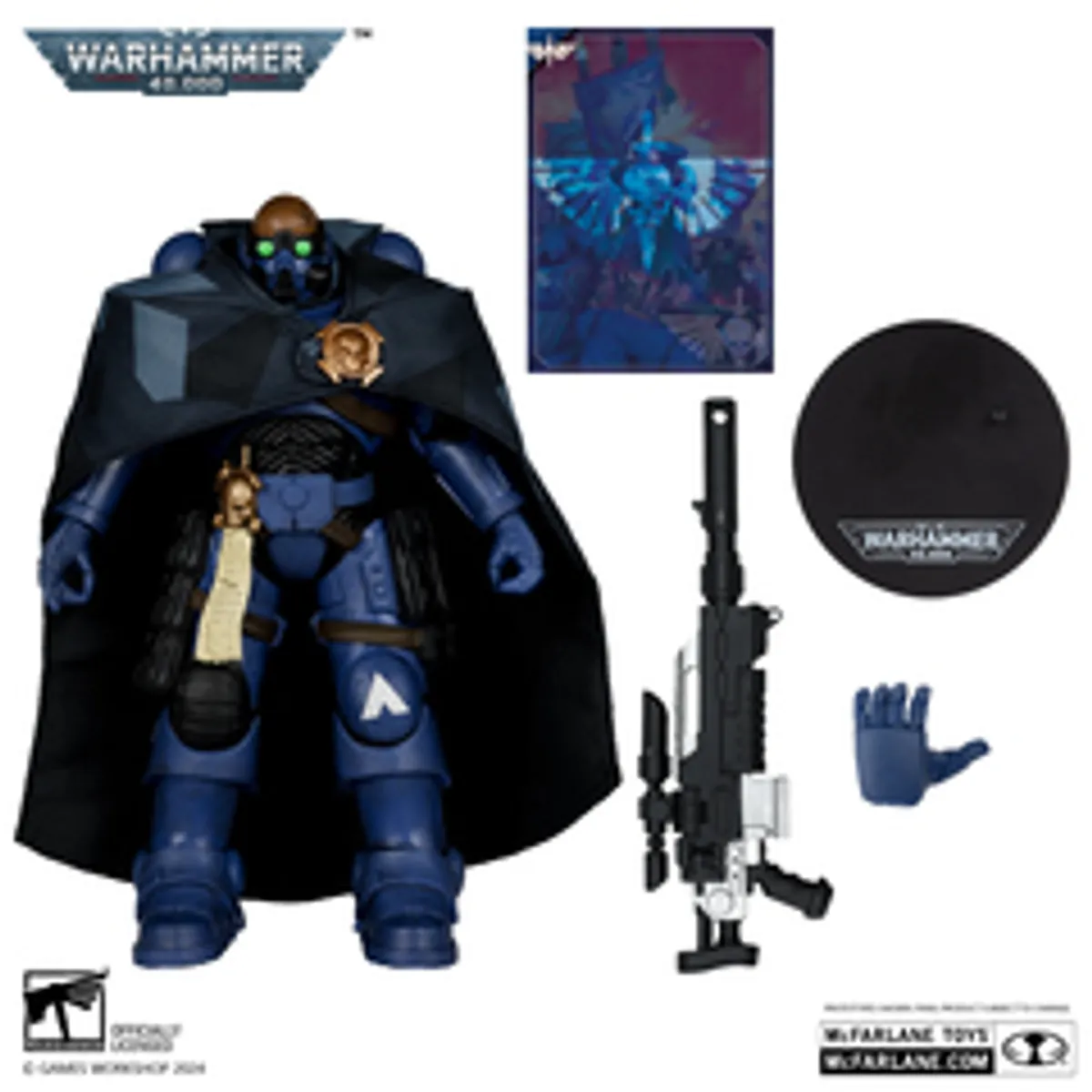 Фигурка McFarlane Toys Warhammer 40000: Eliminator (Space Marine) (Бамп)