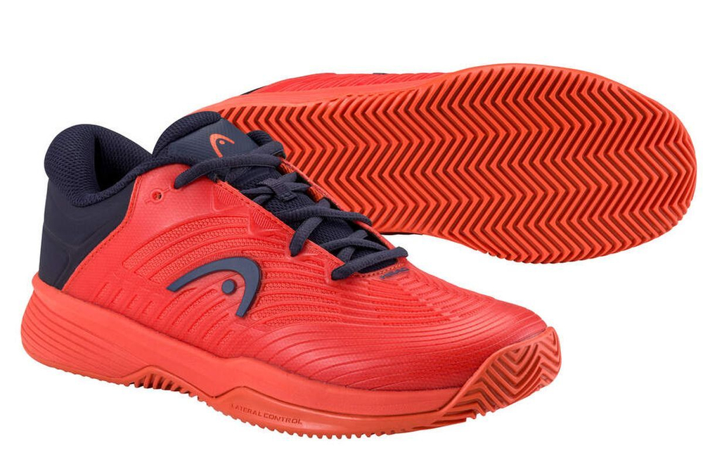 детские Кроссовки теннисные Head Revolt Pro 4.5 Clay - красный