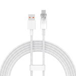 USB-A - USB-C Кабель Baseus Explorer STC Charging+Data 100W 2m - White