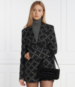 Кожаная сумка через плечо icon k md flap Karl Lagerfeld - черный(236W3181)