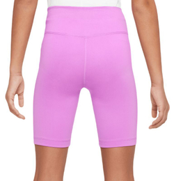 Шорты для девочки теннисные Nike Dri-Fit One Bike Shorts - Розовый