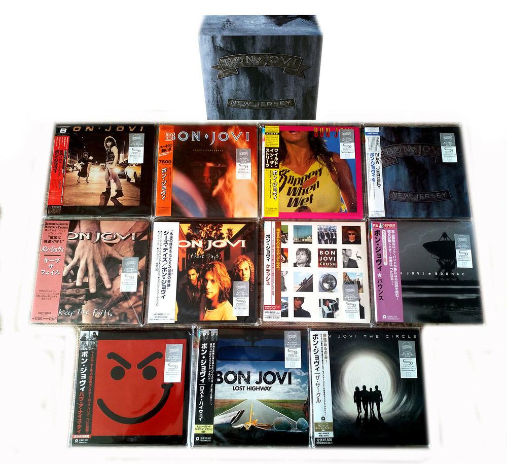 Комплект / Bon Jovi (11 Mini LP SHM-CD + Box)