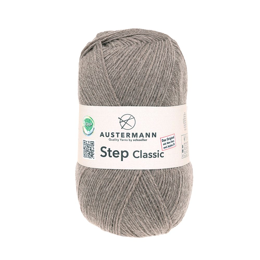 Пряжа Austermann (Аустерманн) Step Classic EXP / уп.5 мот. по 100 г, 420м, №13 Пряжа Austermann (Аустерманн) Step Classic EXP / уп.5 мот. по 100 г, 420м, №13