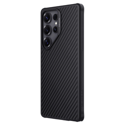 Чехол с MagSafe покрытый углеродным волокном от Nillkin для Samsung Galaxy S25 Ultra, серия Synthetic Fiber Pro Magnetic Case