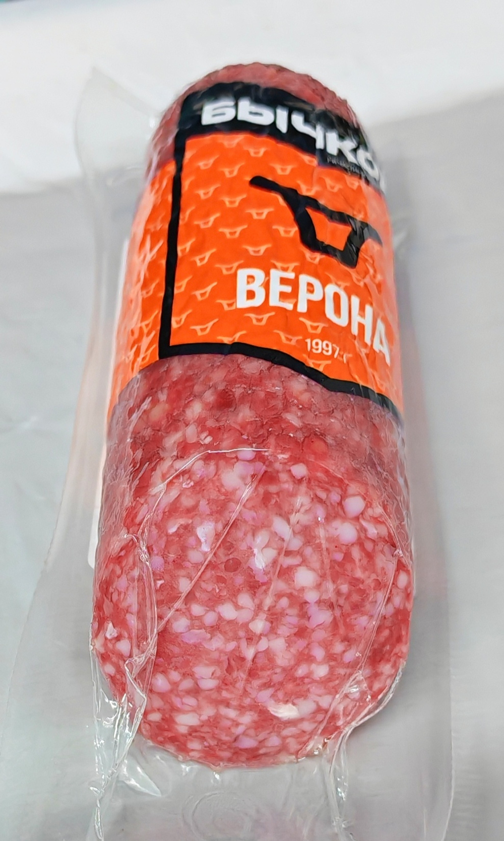 Колбаса ВЕРОНА с/к, Бычков, прим вес 0,43кг, цена за 100гр