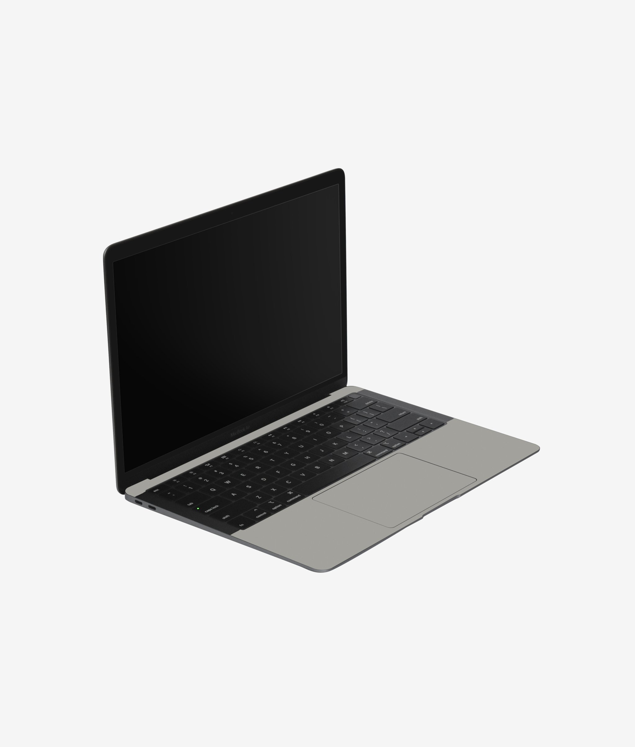 Виниловая наклейка GREY для MacBook
