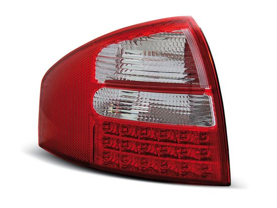 Задние фонари red white led для Audi A6 C5 sedan
