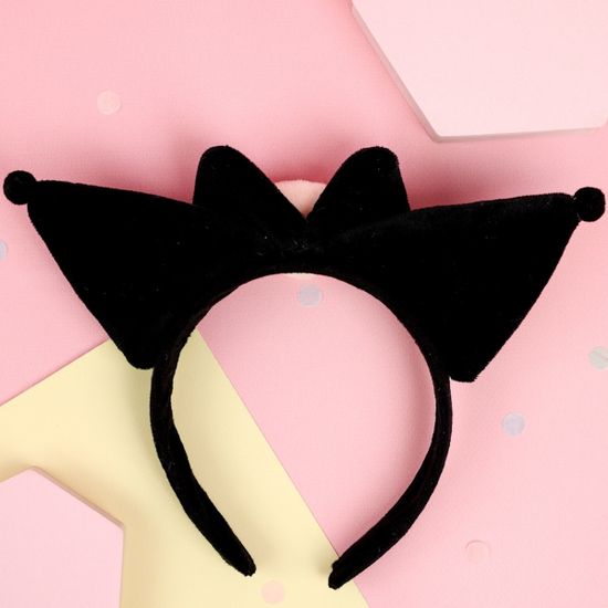 Ободок Kuromi soft Бант Куром