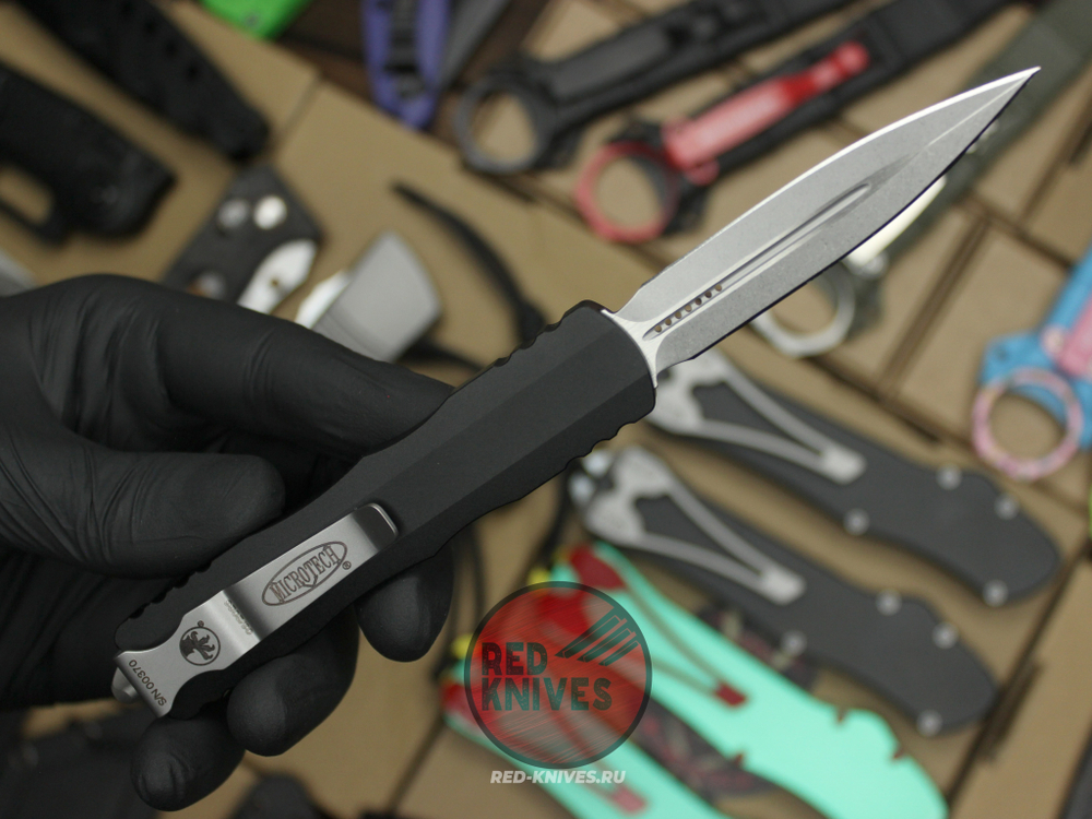 Нож Microtech Microtech Dirac OTF Dagger Apocalyptic 225-10AP