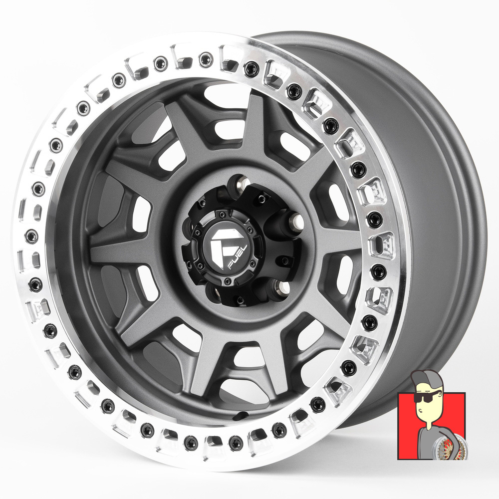 Комплект дисков Fuel 17x9 et-15 5x127