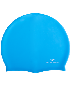 Шапочка для плавания Nuance Light Blue, силикон, подростковый