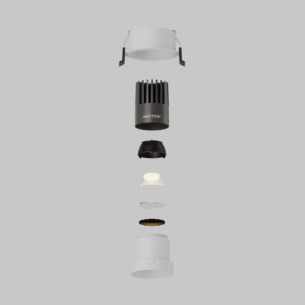 Встраиваемый светильник Technical DL116-10W-3K-W