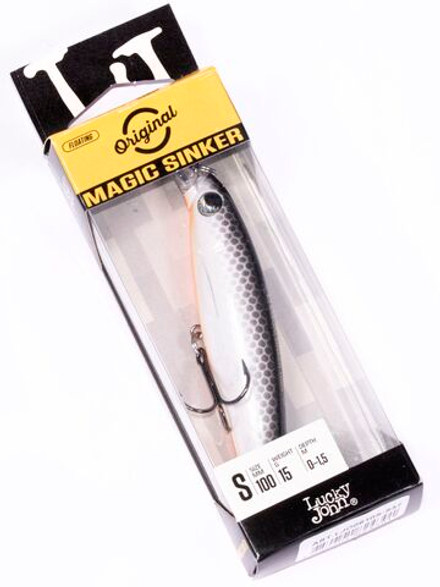 Воблер тонущ. LJ Original MAGIC SINKER S 10.00/S37