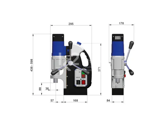 Магнитный сверлильный станок BDS MAB-485