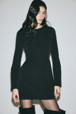 Платье с открытой спиной — Чёрный — H&M 1318154