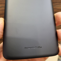 Крышка для OnePlus 6T оригинальная (заднее стекло) цвет: чёрный матовый