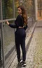 1109 Siment dres Navy Blue