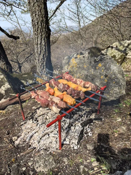 Мангал походный "Забей и Жарь"