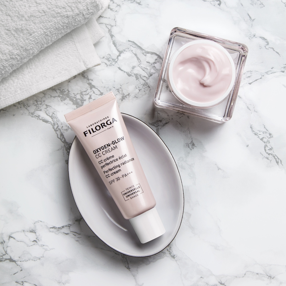 FILORGA OXYGEN-GLOW CC CREAM - Крем CC для осветления и сглаживания кожи SPF 30, 40 ml