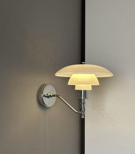 Wall design lamp Ph 2/1 by Louis Poulse