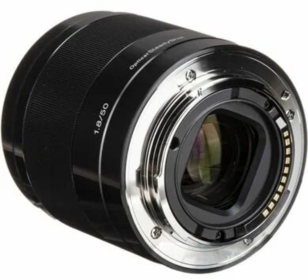 Объектив Sony 50mm f/1.8 OSS (SEL-50F18), внутренняя фокусировка, черный