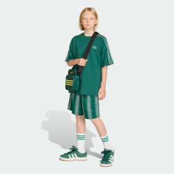 Adidas Свободная футболка Minecraft, зеленый