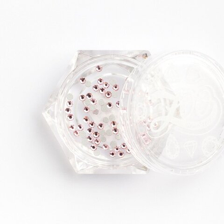 1117 Стразы стеклянные Light Rose SS4 (1,5 мм) 100 шт