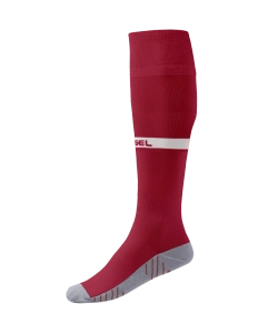 Гетры футбольные CAMP ADVANCED SOCKS, гранатовый/белый