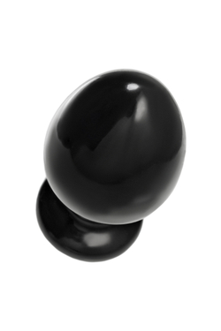Анальная втулка TOYFA POPO Pleasure Cetus β, PVC, черная, 13 см, Ø 6,8 см