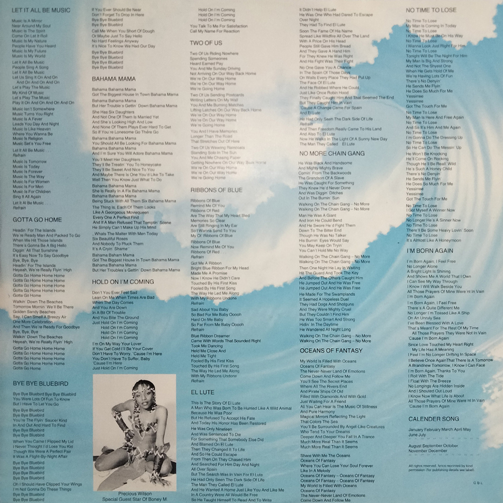Boney M. / Oceans Of Fantasy (LP)