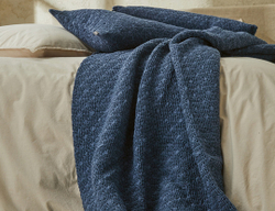 Покрывало Everest Indigo Blanc des Vosges 180x260 Синий