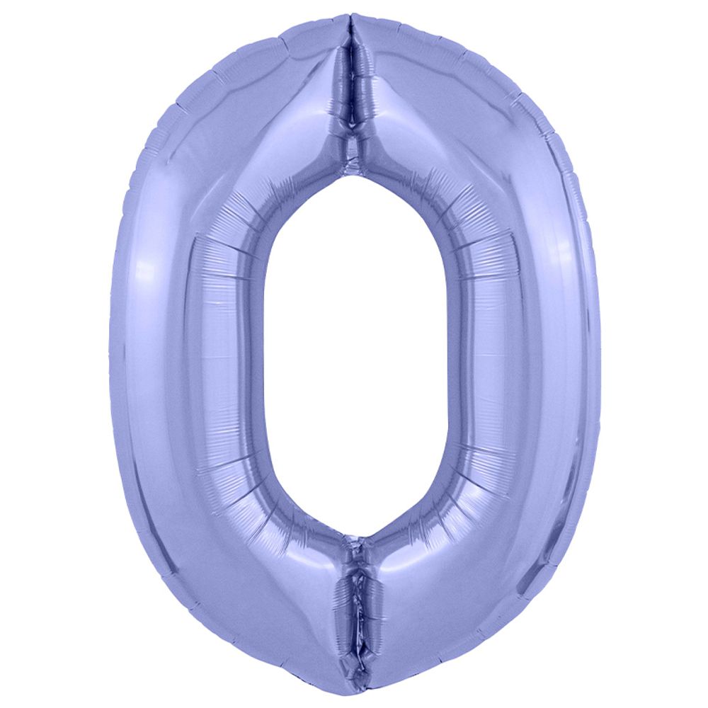 Цифра 0 фиолетовый 40" Agura