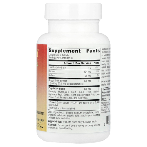 Planetary Herbals, Ayurvedics, Guggul Cholesterol Compound™, 90 таблеток