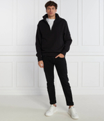 Свитер BADGE WAFFLE HALF ZIP CALVIN KLEIN JEANS - черный(J30J324315)