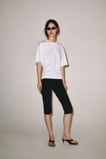 ПРИТАЛЕННАЯ ФУТБОЛКА SUPIMA® — ZARA
