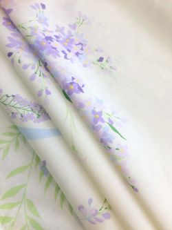 Простынь на резинке сатин Milky Garden "Syringa" 90x200 см