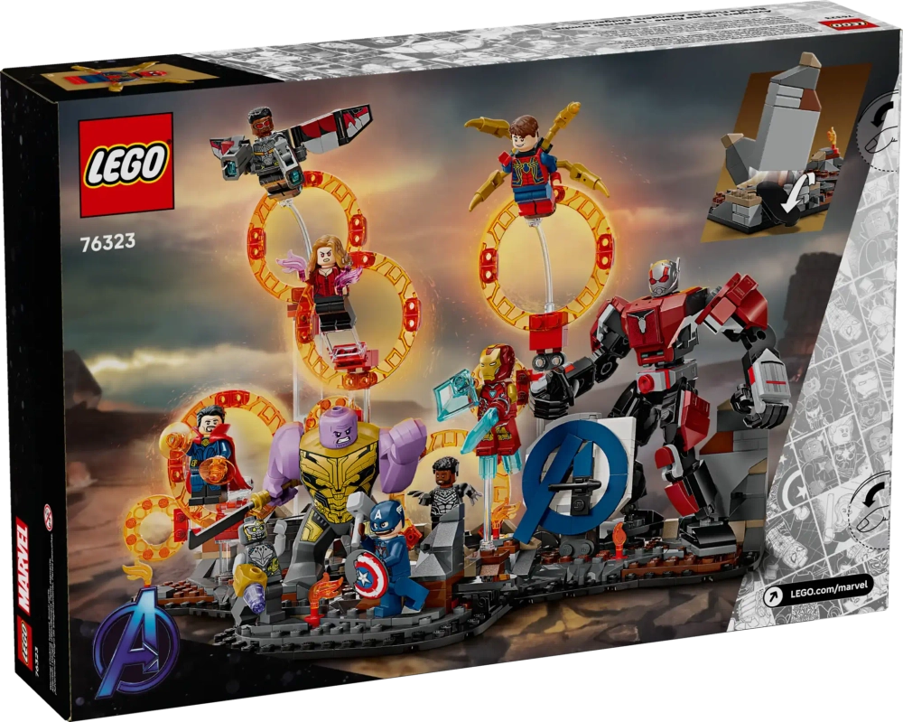 Конструктор LEGO Marvel 76323 Мстители: Финальная битва Эндшпиля