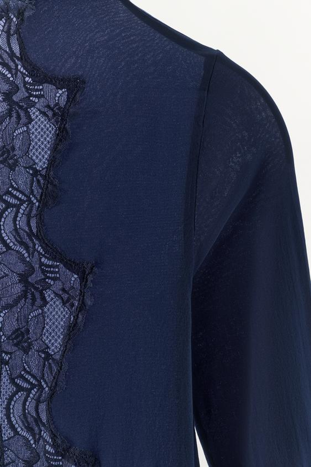 ZARA БОДИ С КРУЖЕВОМ, СИНИЙ/ИНДИГО