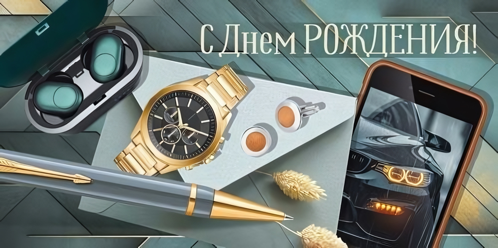Конверт для денег "С Днем рождения!" 3.0000733