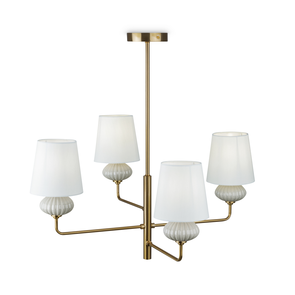 Подвесная люстра Freya Ceramics FR2029PL-04BS