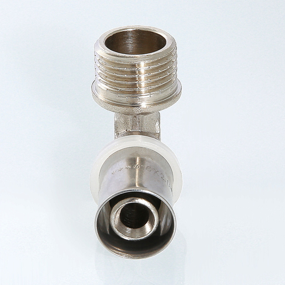 Угольник пресс Valtec с переходом на нар. р. 20х1/2" (VTm.253.N.002004)